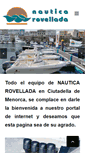Mobile Screenshot of nauticarovellada.es
