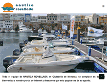 Tablet Screenshot of nauticarovellada.es